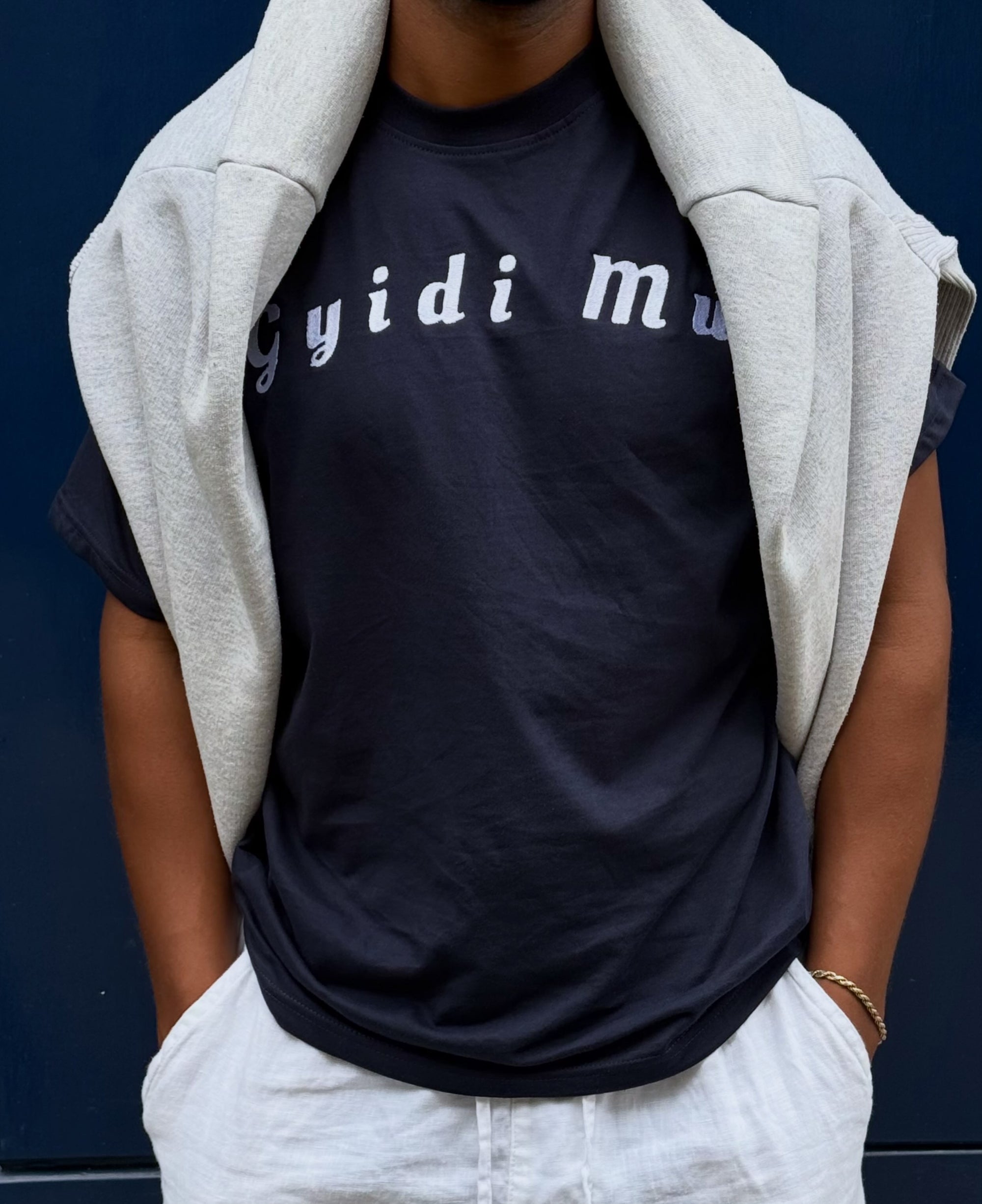 Marine Blue Box T-Shirt