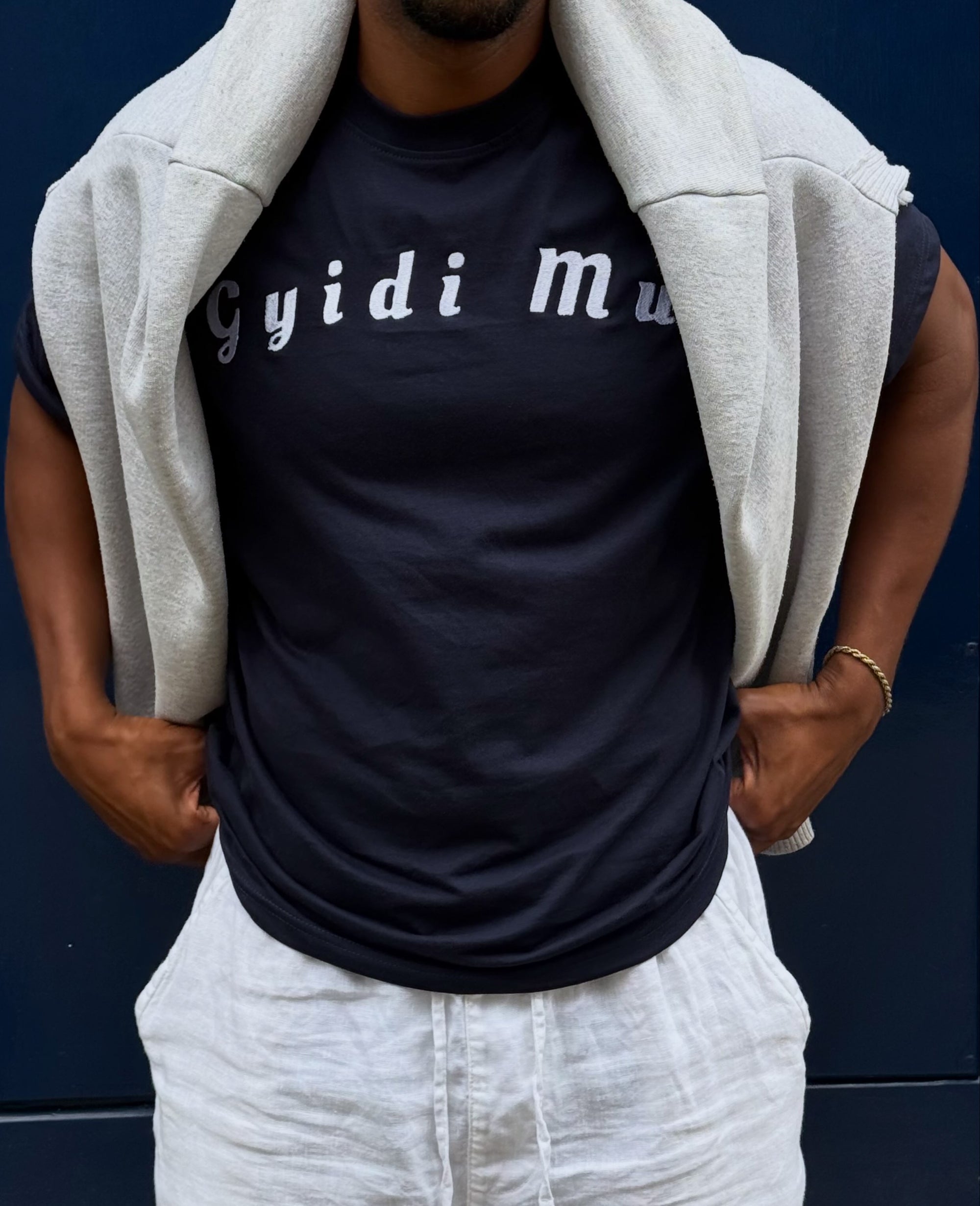Marine Blue Box T-Shirt