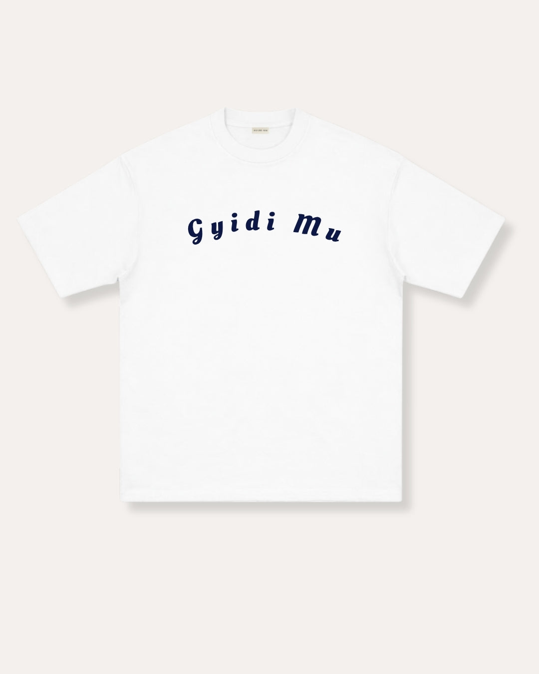 Marble White Box T-Shirt